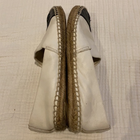 Tory Burch White and Black Espadrilles - Picture 10 of 12
